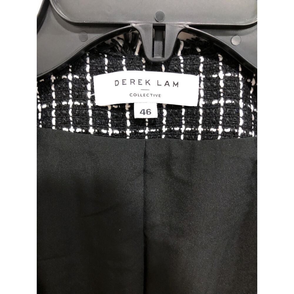 Derek Lam Collective Constance Black Tweed Jacket Dress - Picture 5 of 11